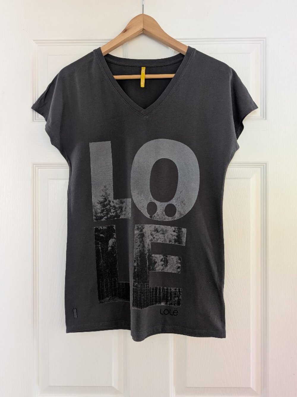 Lole T shirt charcoal grey size XS